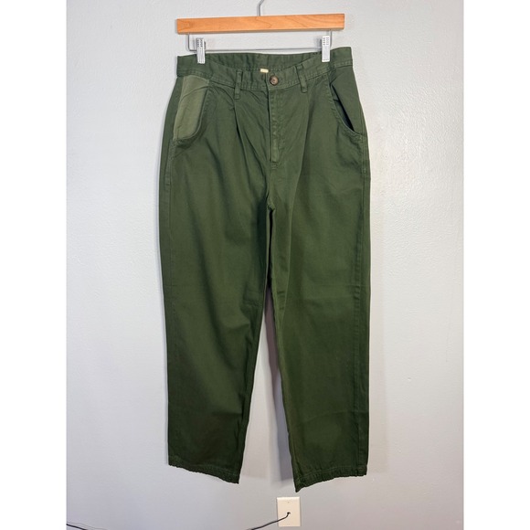 Free People Pants - Free People Cya Later Skate Trouser Size 6 Forest Green